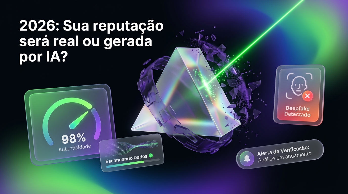 2026: Reputação Digital – Realidade ou IA Manipulada?